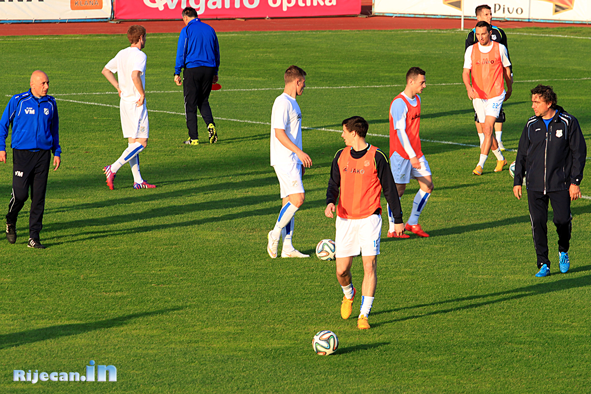 Trening igrača Rijeke Trening igrača Rijeke