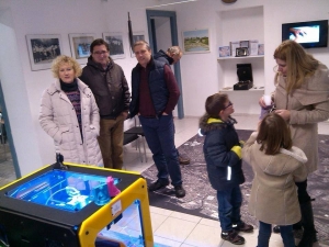S Noći muzeja na kojoj je GKR predstavila 3D printer