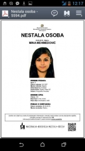 nestala mina