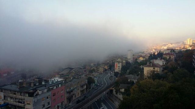 magla rijeka branko stojanovski Foto: Branko Stojanovski