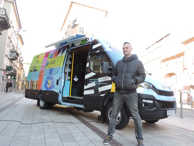 Ivo Matosic, autor vizualnog ruha bibliobusa