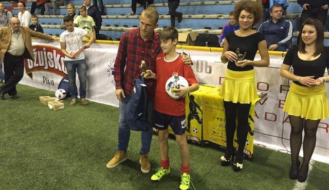 Ivan Žuvić, najbolji strijelac U12 turnira