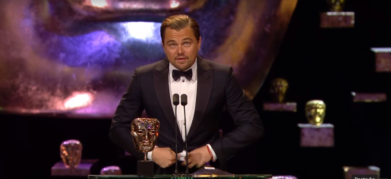 leonardo di caprio bafta leonardo di caprio bafta