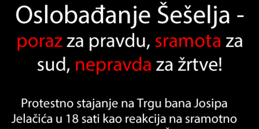 prosvjed zagreb prosvjed zagreb