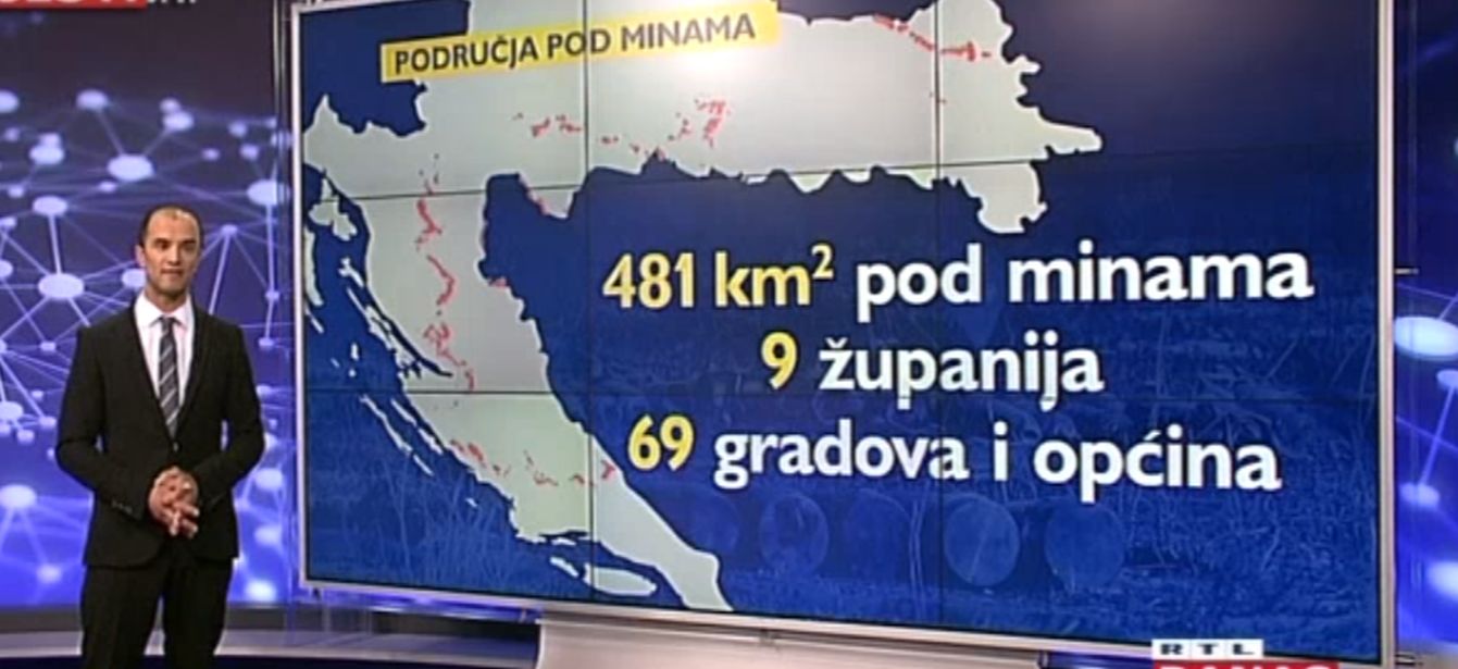 područja pod minama