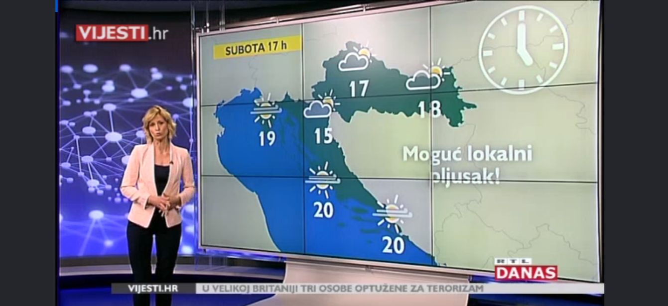 vrijeme prvi maj