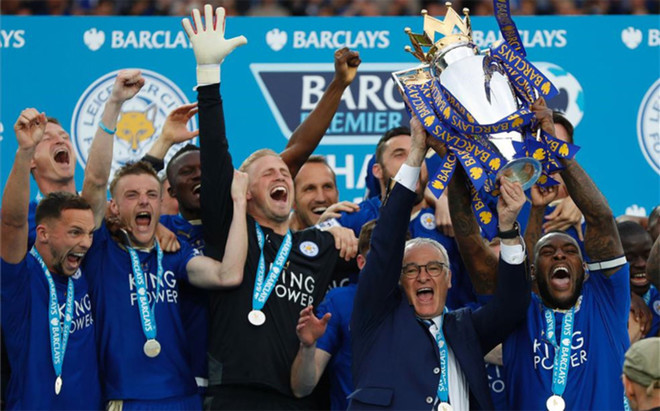 leicester slavlje trofej