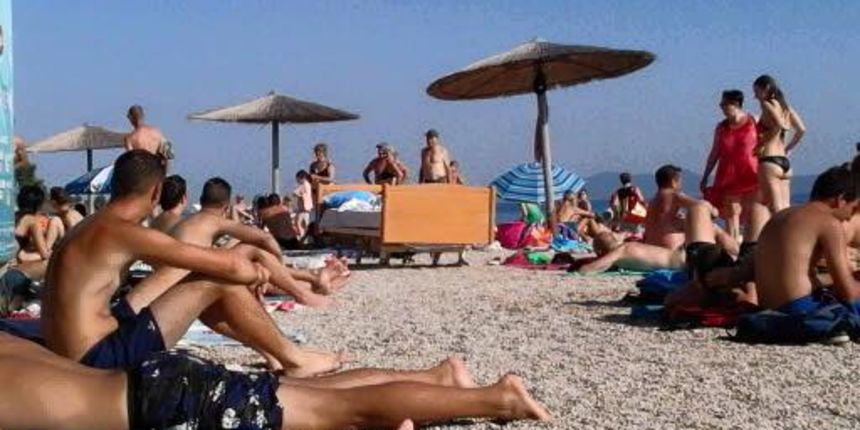 plaža krevet