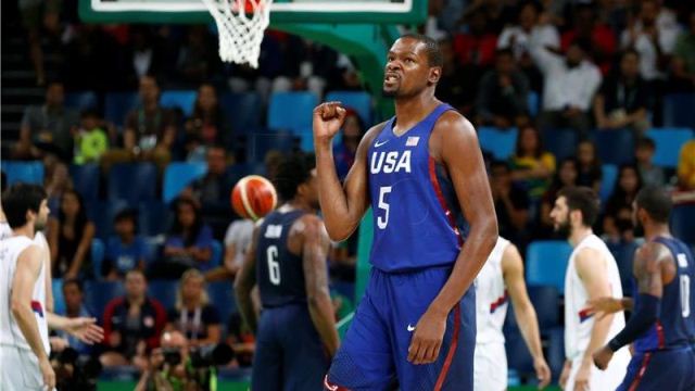 OI RIO KOŠARKA USA DURANT