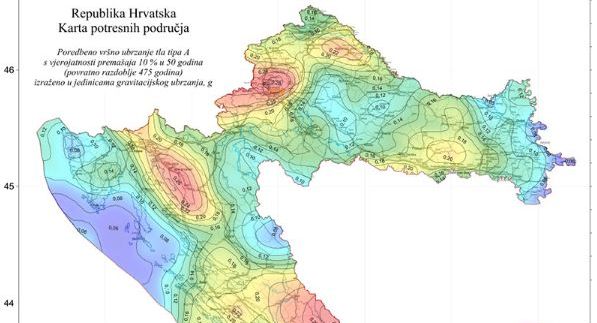 karta potresnih područja – Copy