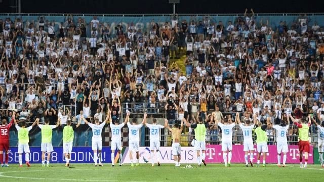 rijeka slaven slavlje igrača rijeka slaven slavlje igrača