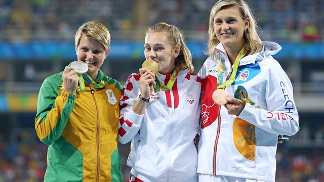 RIO2016: Sara Kolak zlatna u koplju – dodjela medalja