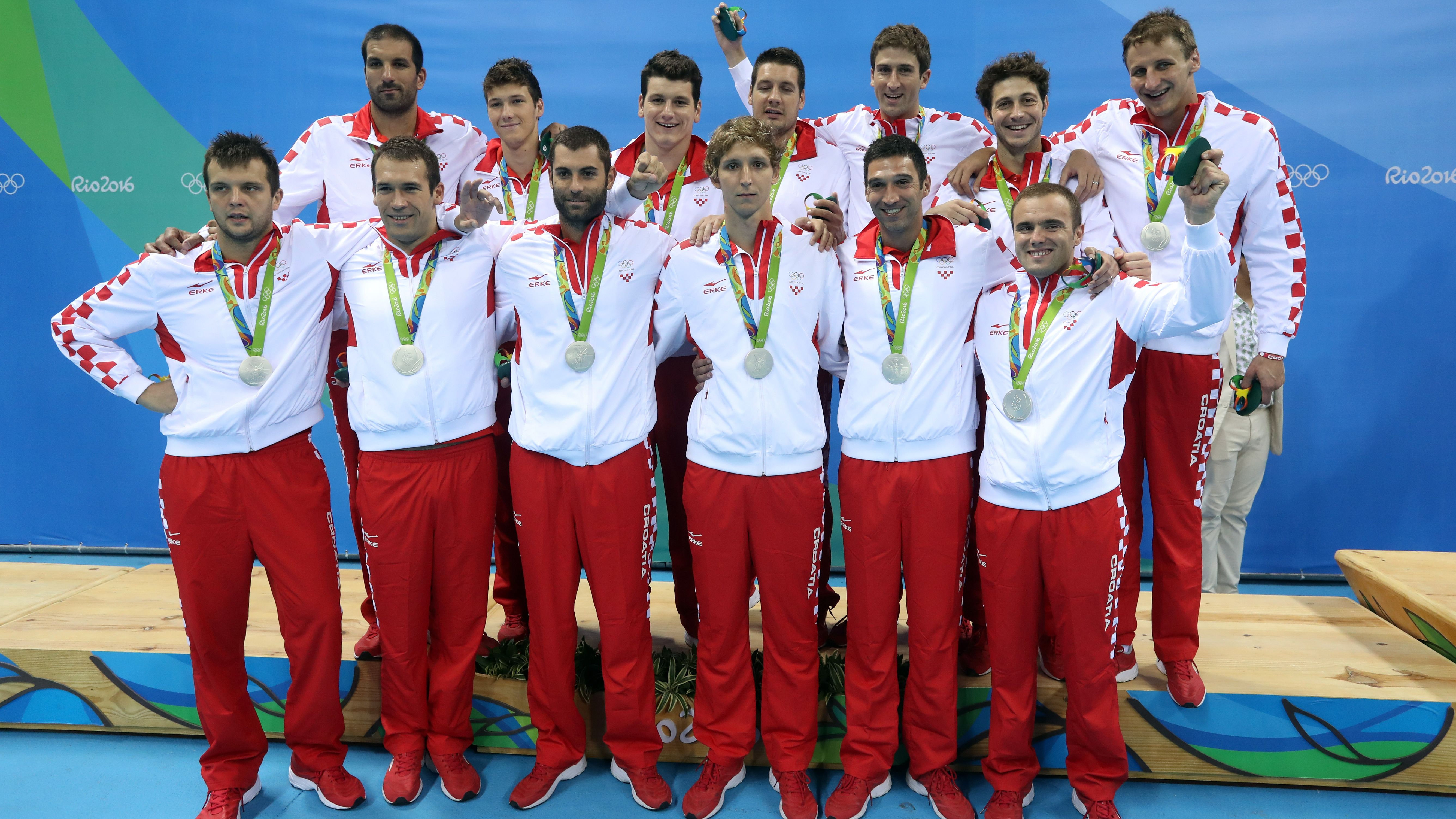 RIO2016: Hrvatska osvojila srebro u vaterpolu – dodjela medalja