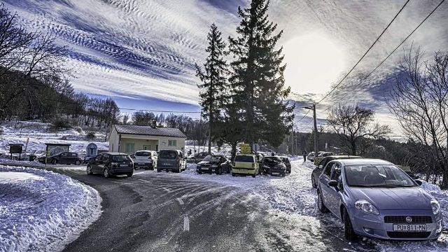 zima hladnoća snijeg Foto: Borna Ćuk