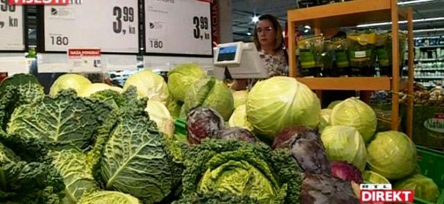 povrće konzum