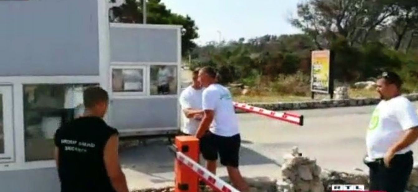 zrće parking sukob zrće parking sukob