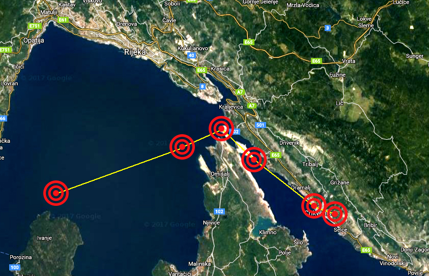 potres rijeka, jadranovo, omišalj, hreljin, crikvenica