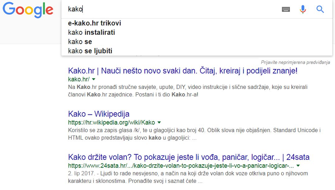 google pitanja google pitanja
