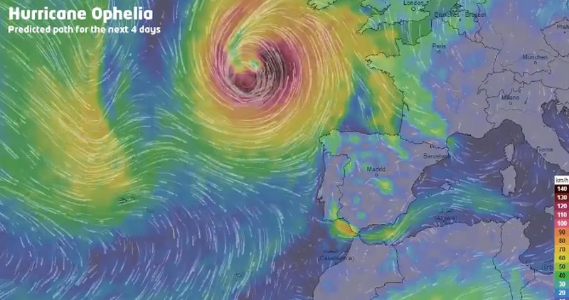 uragan ophelia