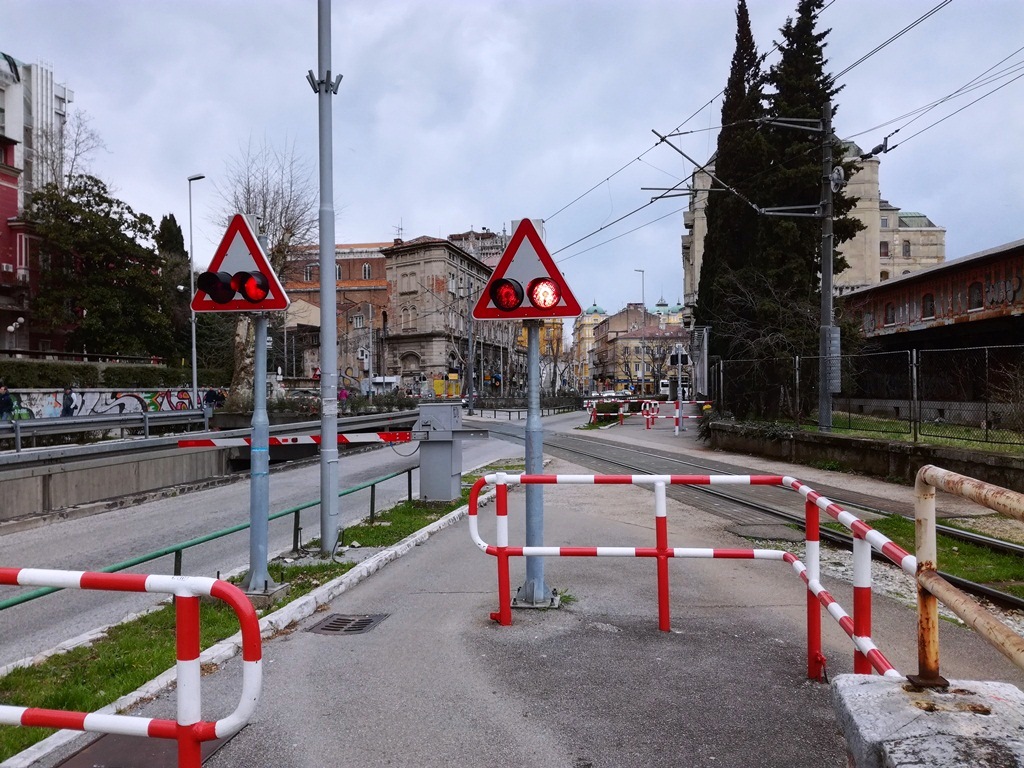pruga prijelaz žabica