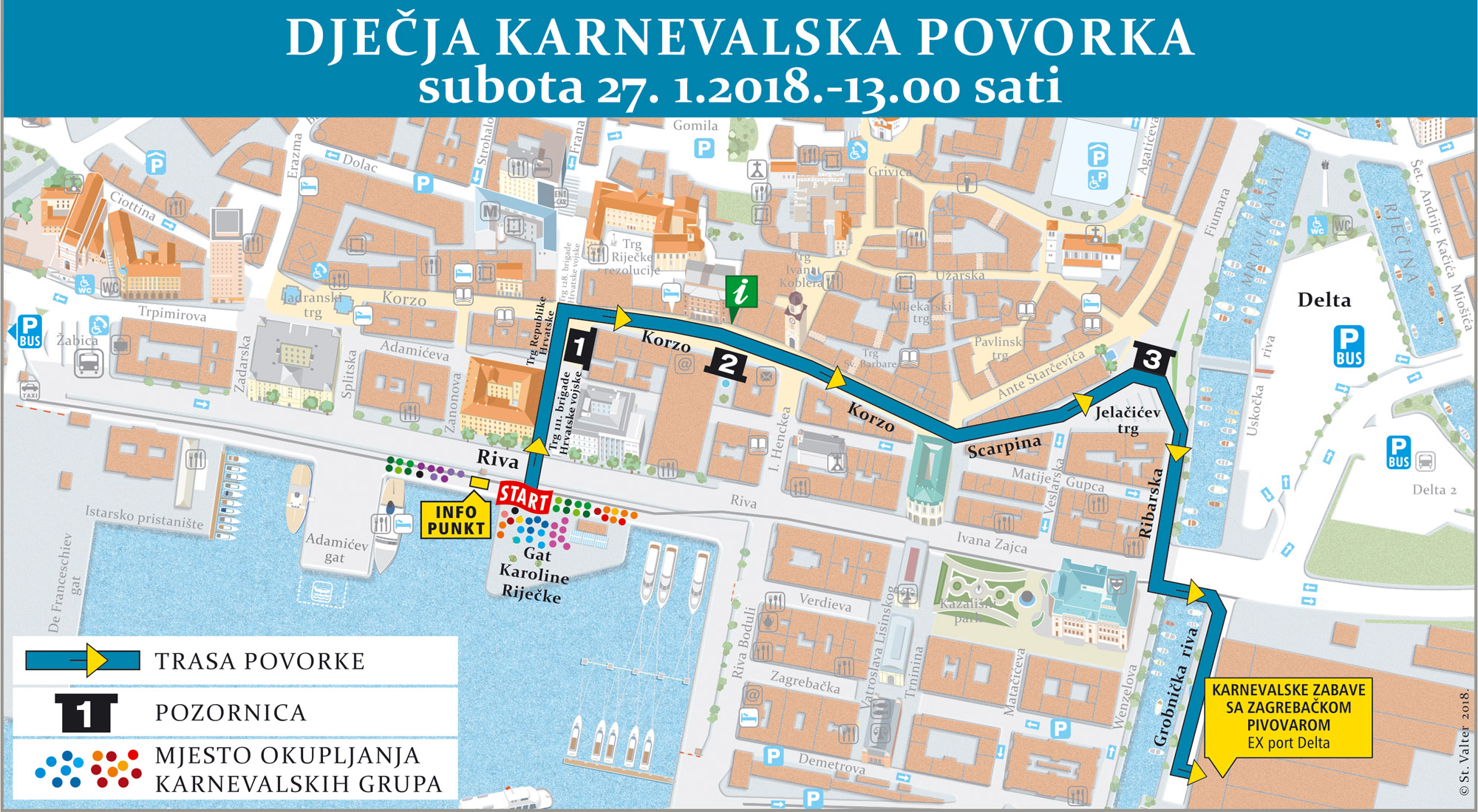 ruta dječje povorke