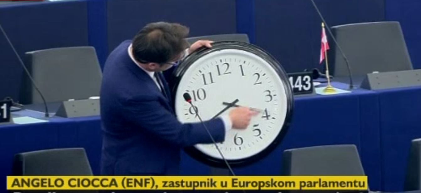 pomicanje sata eu parlament