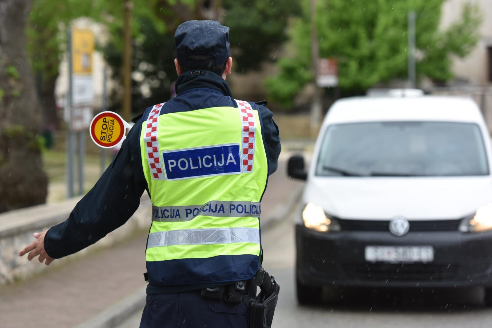 policija promet stop