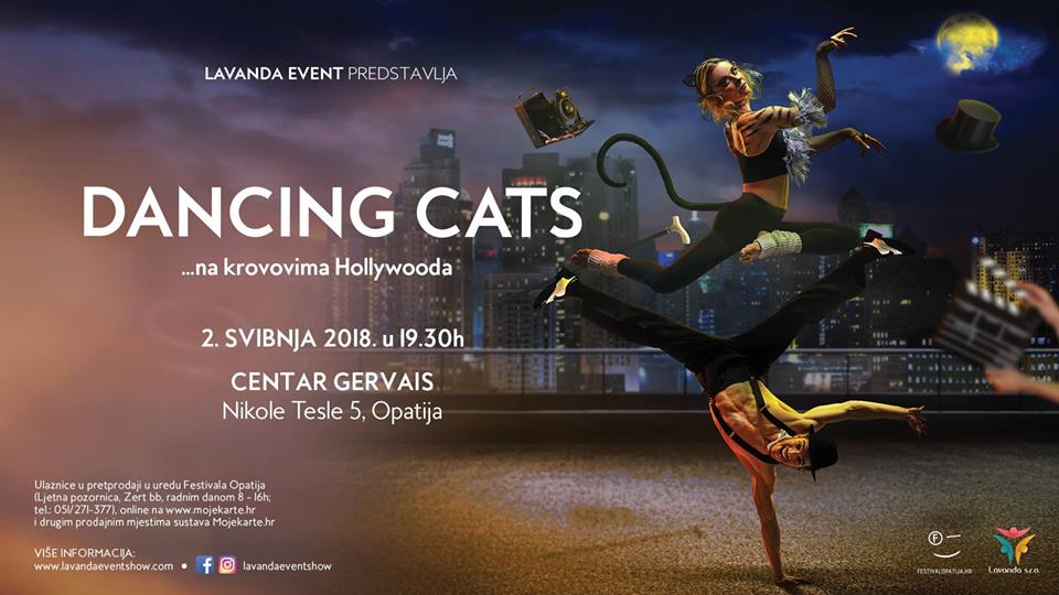 dancing cats položena dancing cats položena