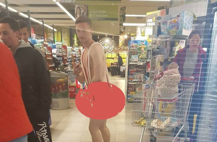 turist gol fažana