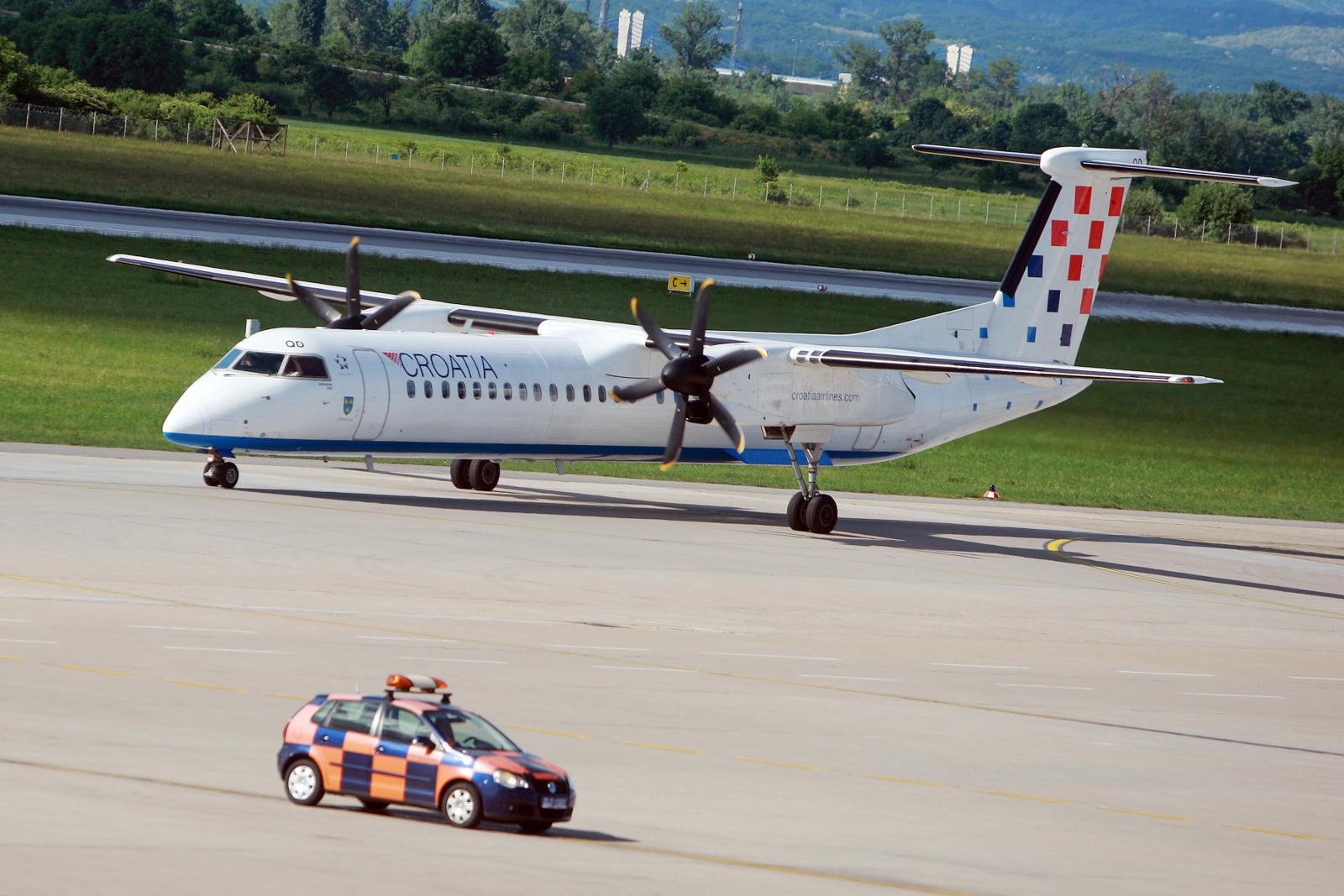 avion zrakoplov croatia airlines