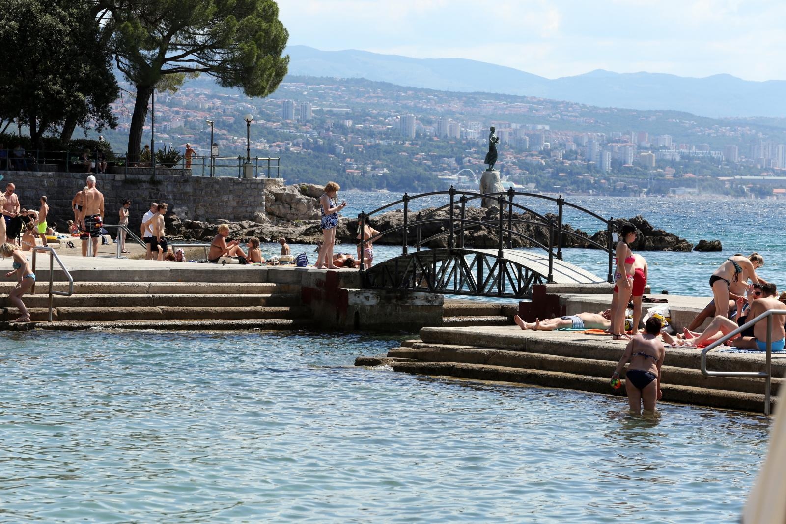 opatija plaža slatina