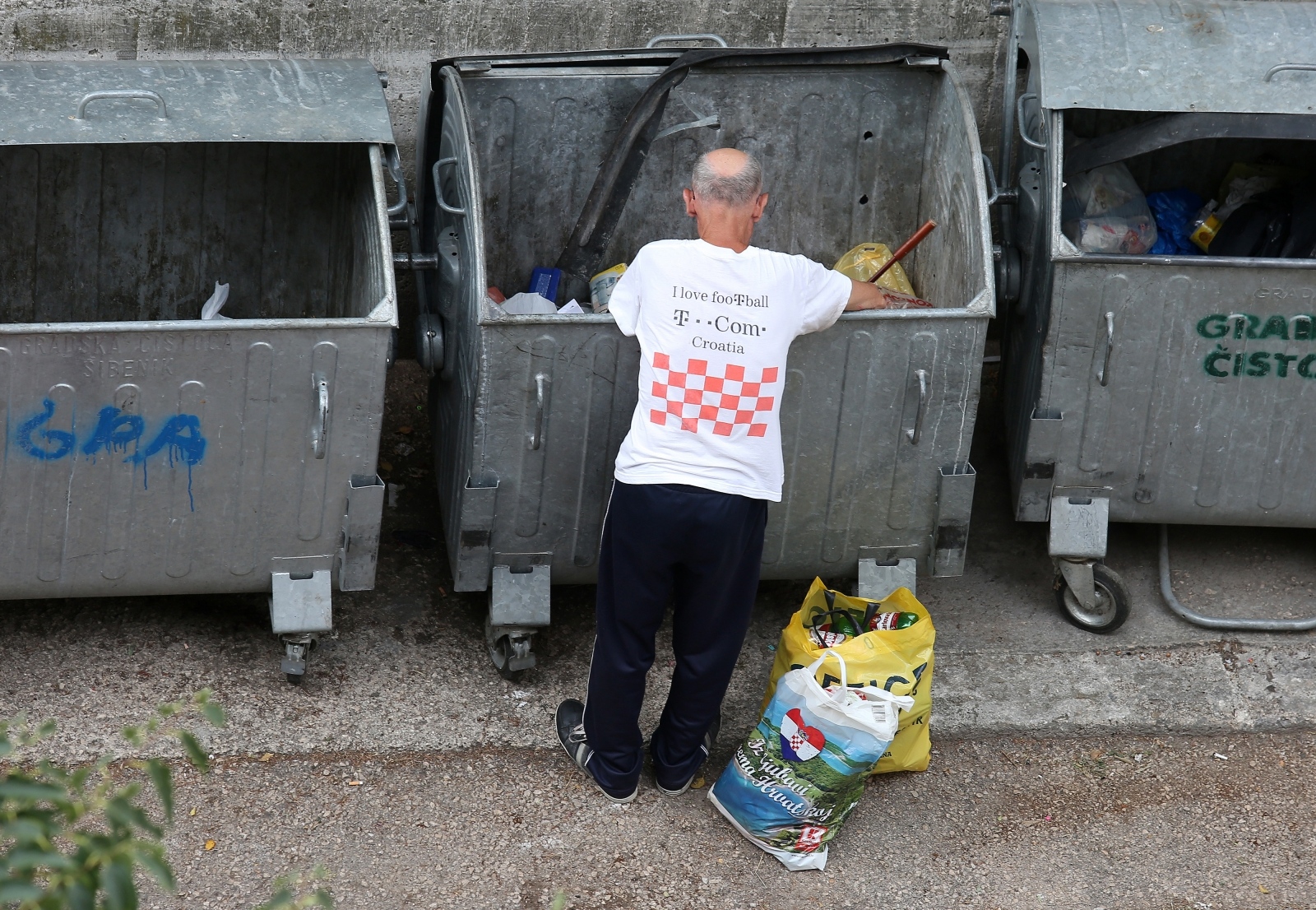 kontejner siromaštvo