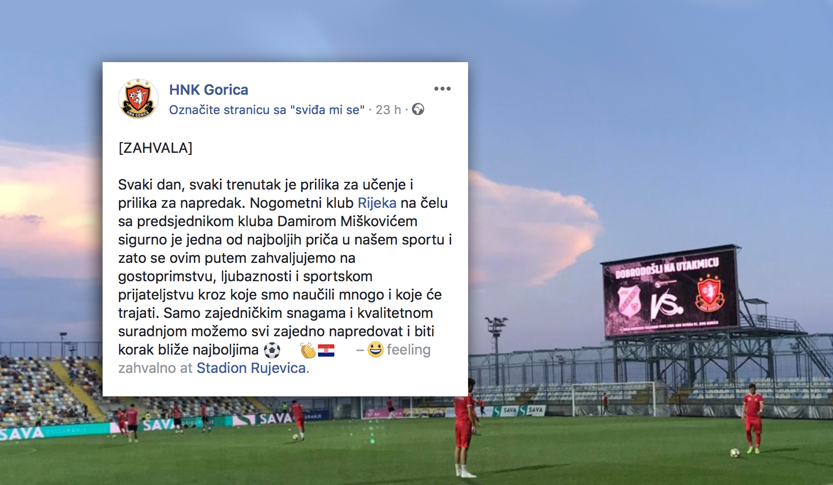 gorica zahvala