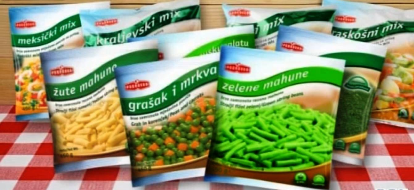 podravka smrznuto povrće