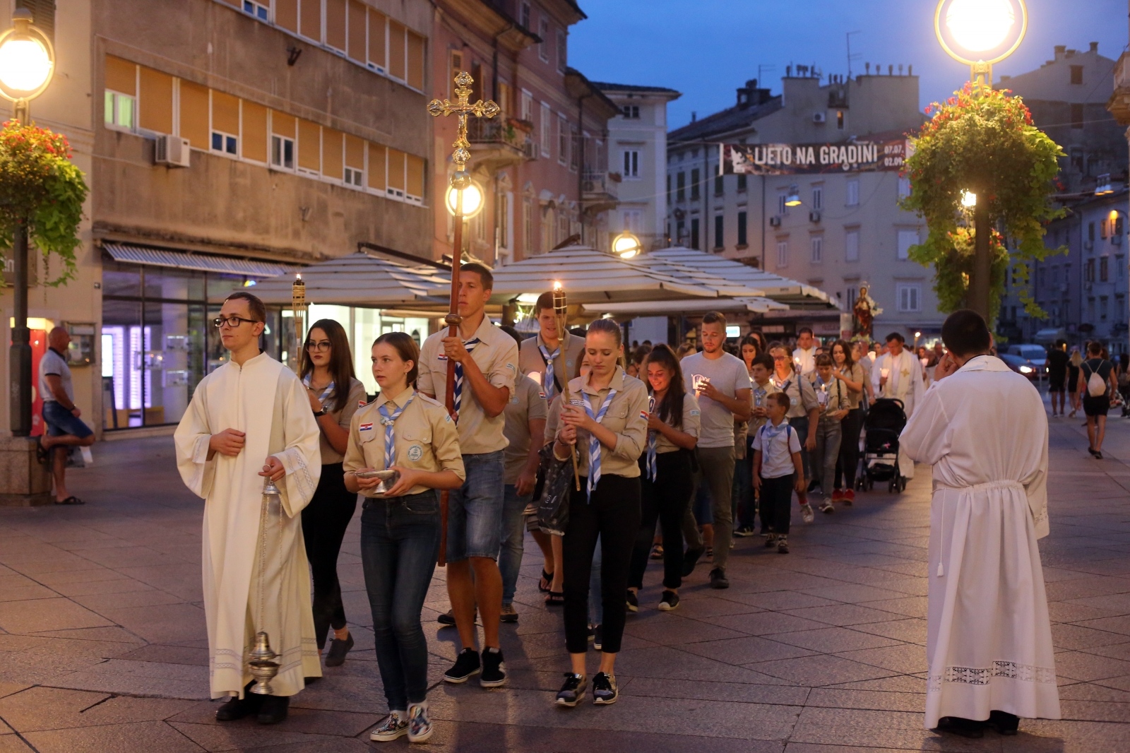 Rijeka: Misa bdijenja i procesija ulicama grada s  kipom Majke Božje