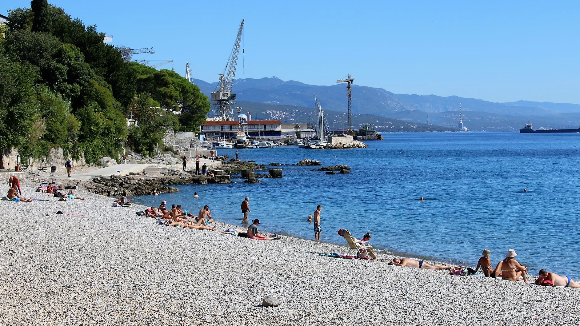 kantrida plaža rujan 2018 kantrida plaža rujan 2018