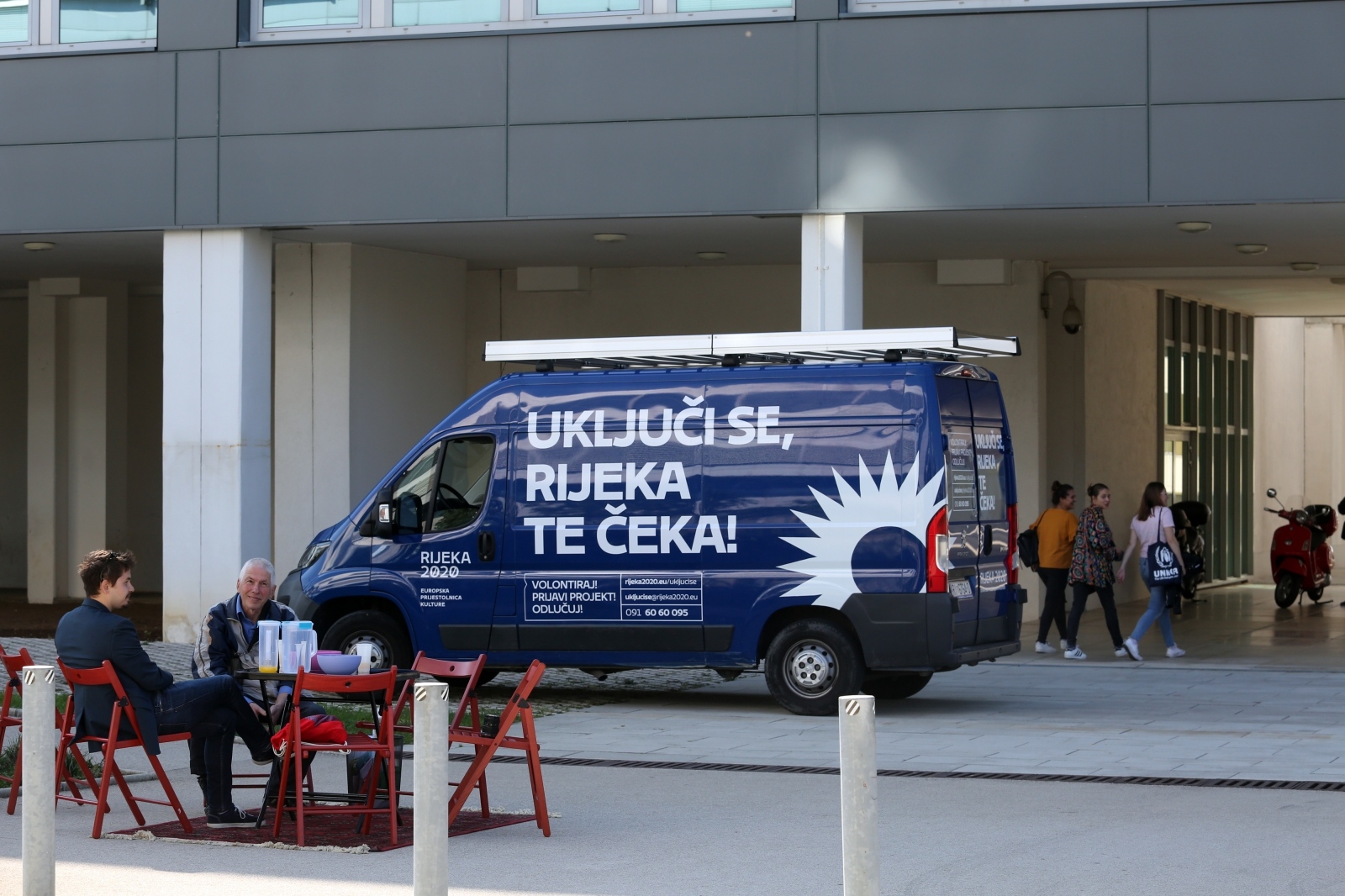Rijeka: Kombi Rijeka 2020 Europska prijestolnica kulture na Kampusu