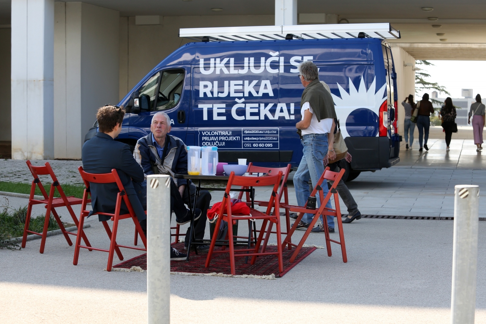Rijeka: Kombi Rijeka 2020 Europska prijestolnica kulture na Kampusu