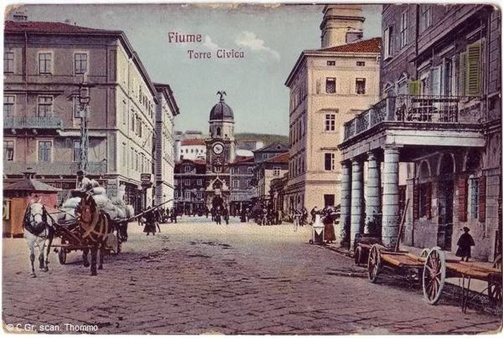 rijeka razglednica fiume rijeka razglednica fiume