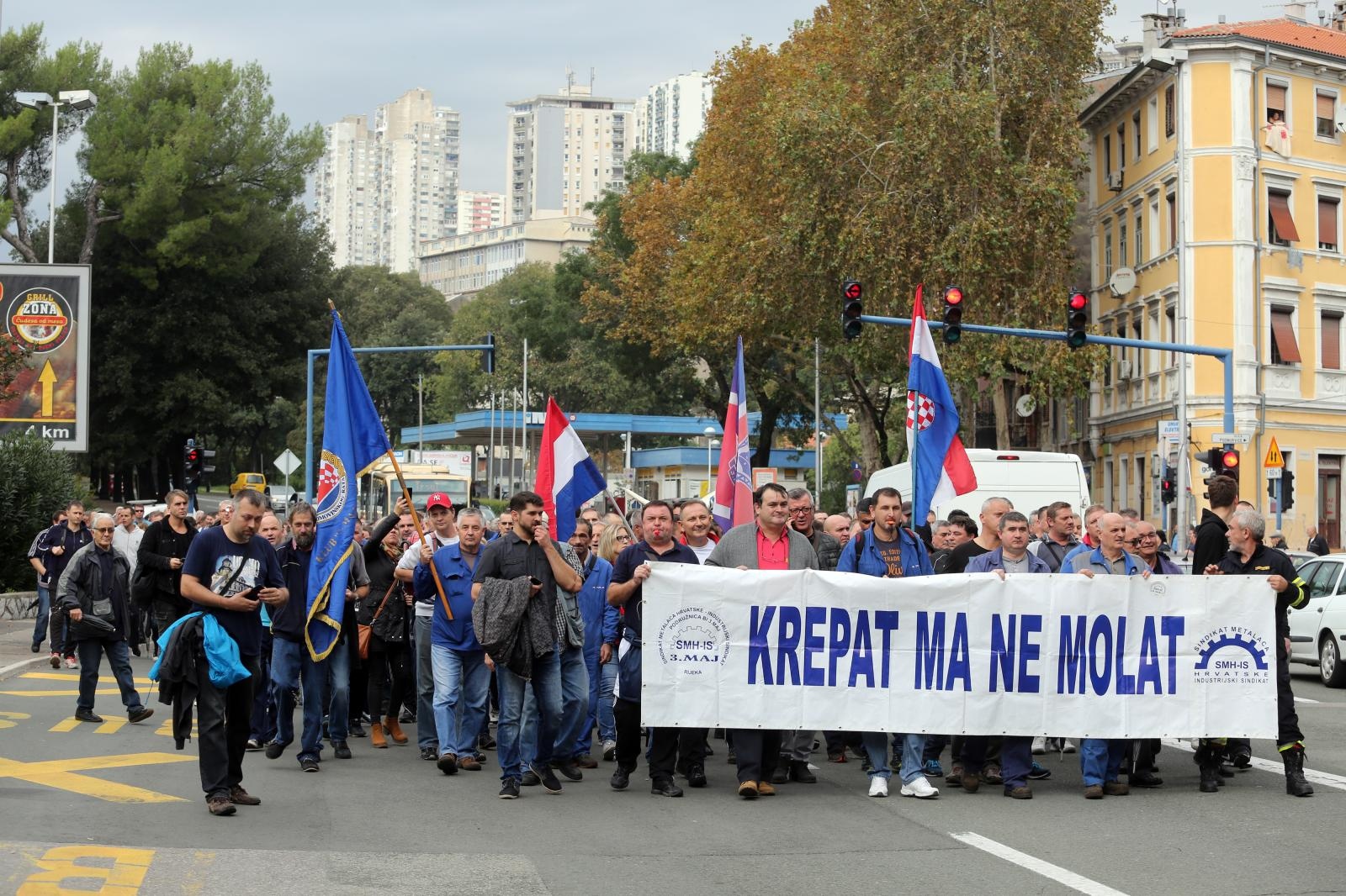 Rijeka: Veliki prosvjed za spas brodogradilišta 3. maj Rijeka: Veliki prosvjed za spas brodogradilišta 3. maj