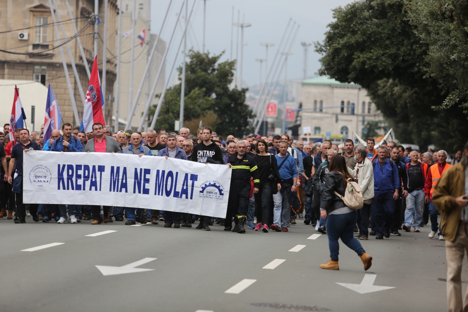 Rijeka: Veliki prosvjed za spas brodogradilišta 3. maj Rijeka: Veliki prosvjed za spas brodogradilišta 3. maj