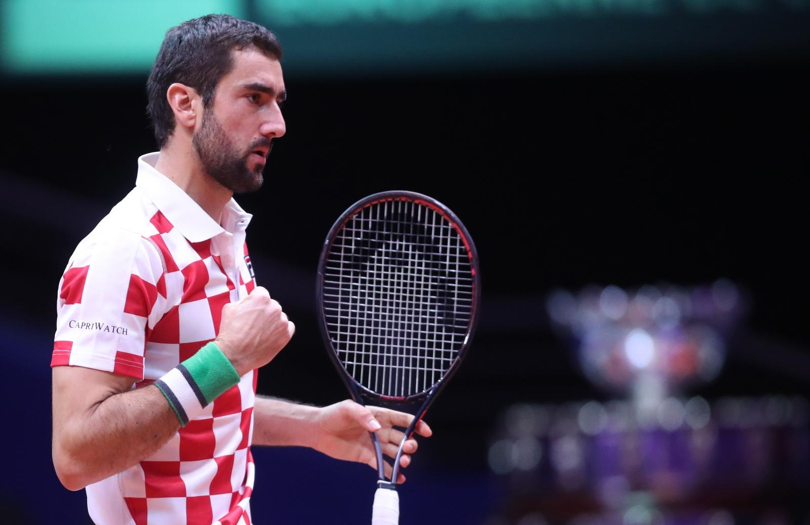Lille: U 4. meču finala Davis Cupa sastali se Lucas Pouille i Marin Čilić