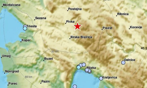 potres ilirska
