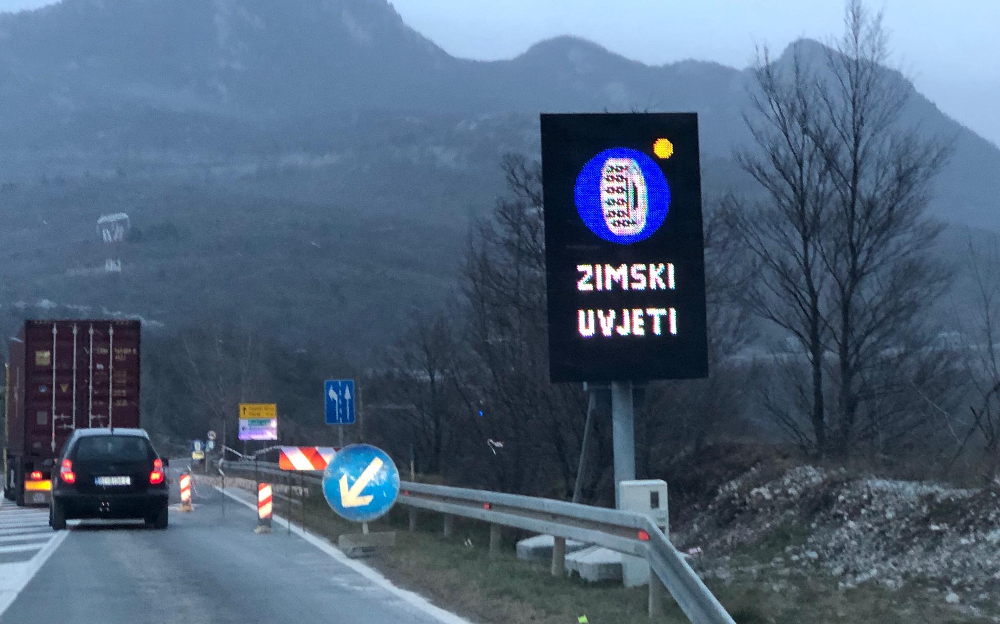 zimski uvjeti promet