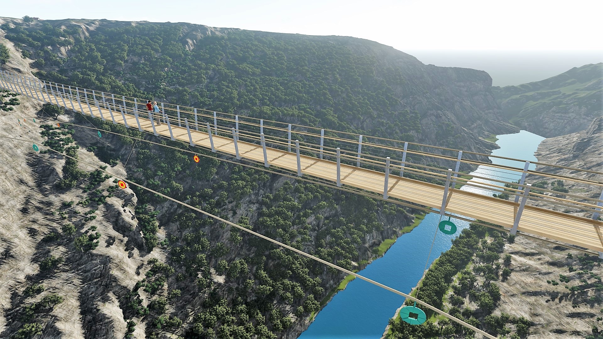 viseći most krka4