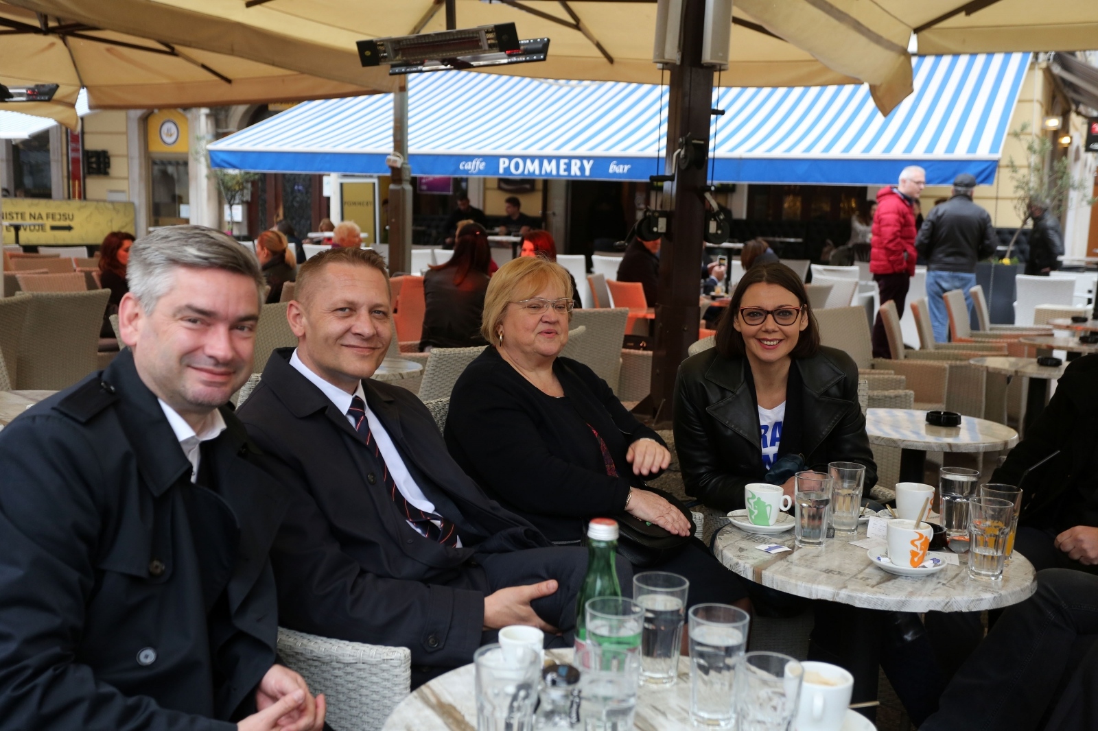 Rijeka: Anka Mrak-Taritas, Boris Miletic i koalicijski partneri na kavi  nakon konferencije