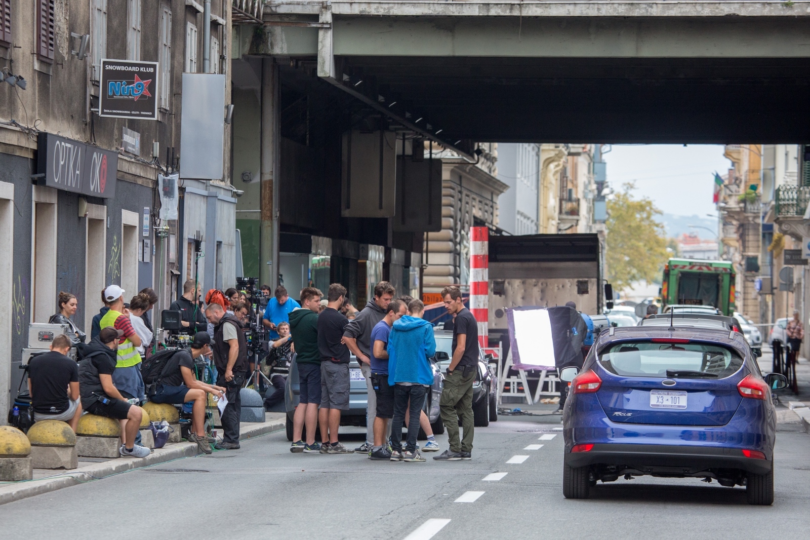 Rijeka:  Adamićeva ulica privremeno zatvorena zbog snimanja filma Run Away