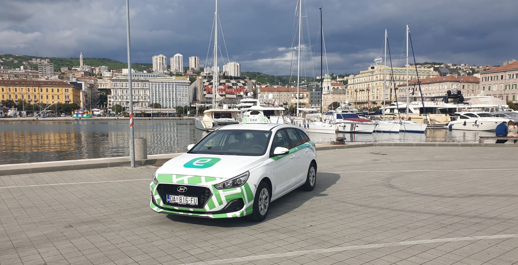 Eko taxi stigao u Rijeku Eko taxi stigao u Rijeku