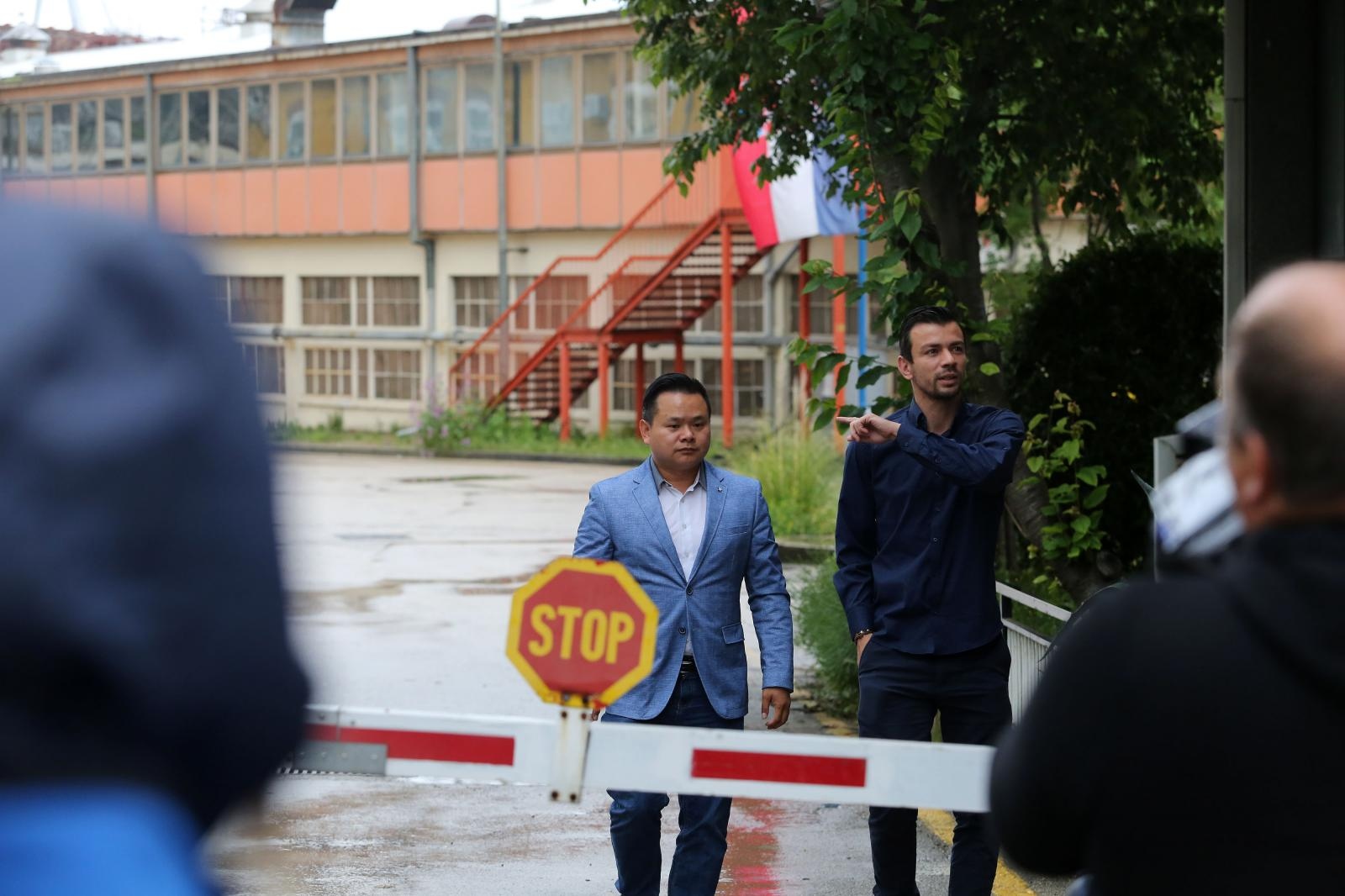 Rijeka: Kineska delegacija u obilasku brodogradilišta 3. maj
