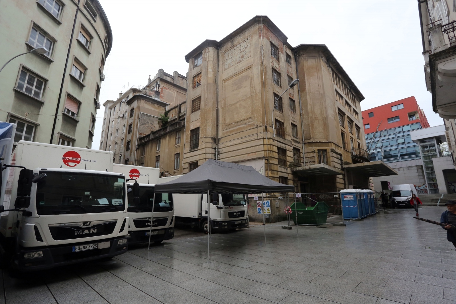 Rijeka: Snimanje serije “Kula tmine” Spephena Kinga na prostoru bivšeg kina Teatro Fenice